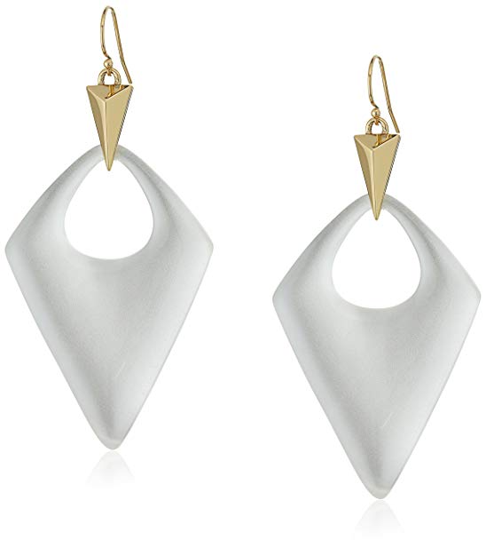 Alexis Bittar Pointed Pyramid Drop Earrings